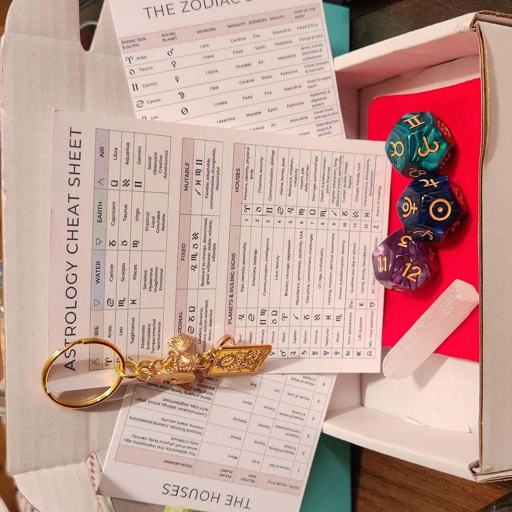New Fortune Telling Dice Set